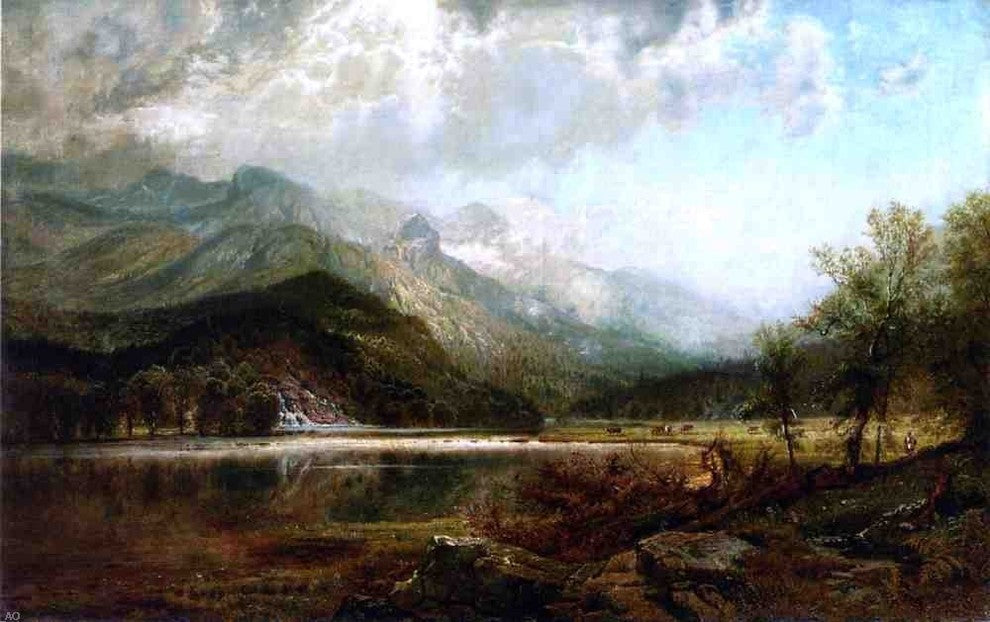 Edmund Darch Lewis In the Valley, 18"x27" Wall Decal Print