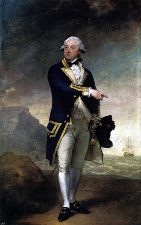 Gilbert Stuart John Gell, 18"x27" Wall Decal Print
