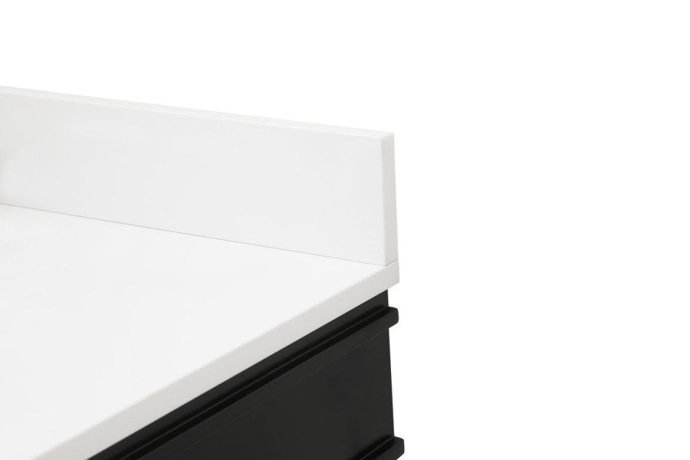 Home Living 21" Transitional Black-Light Bathroom Vanity