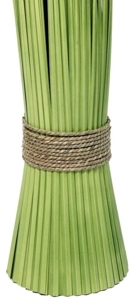 Close-up on white background focusing on rope binding area.