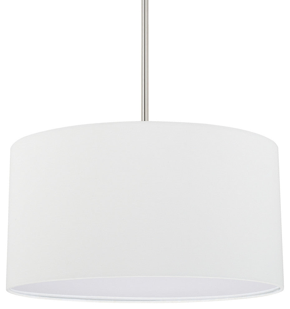 Capital Lighting 314632-659 3 Light 18"W Pendant - Brushed Nickel