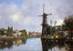 Eugene-Louis Boudin View of Rotterdam, 18"x27" Gallery Wrapped Canvas Print