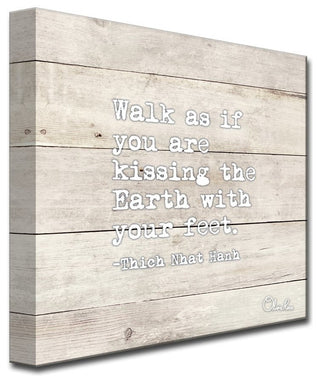 Walk' Inspirational Canvas Art by Olivia Rose