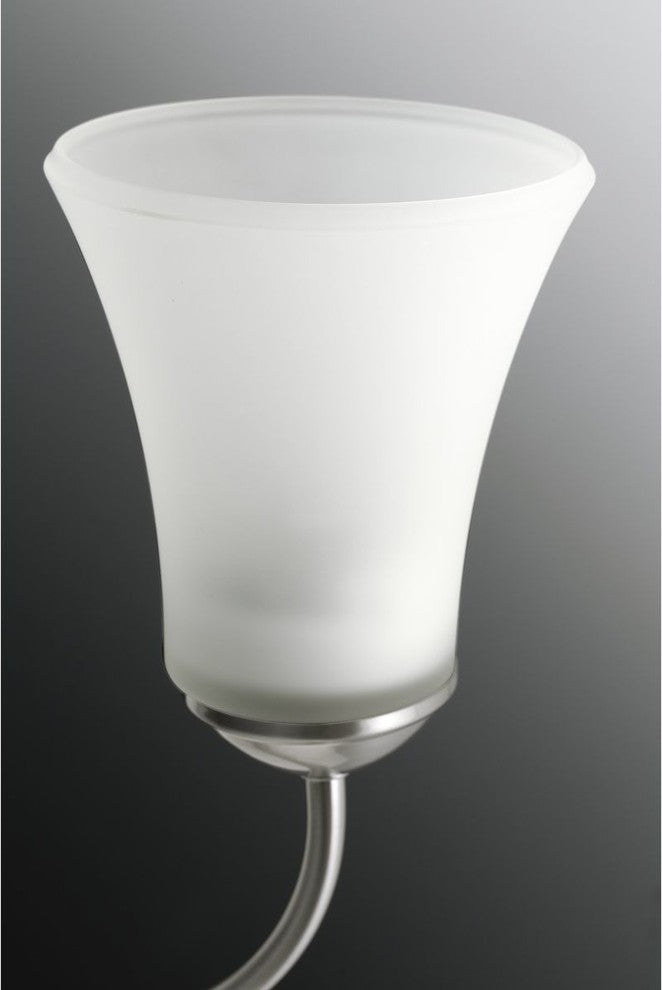 Classic Collection 3-Light Chandelier, Brushed Nickel