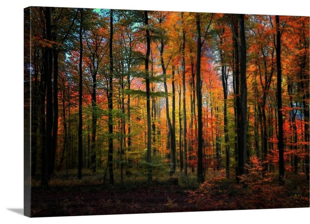 "Crayons" Wrapped Canvas Art Print, 36"x24"x1.5"