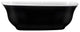 67" Streamline NPT9663WH Freestanding Tub With Internal Drain