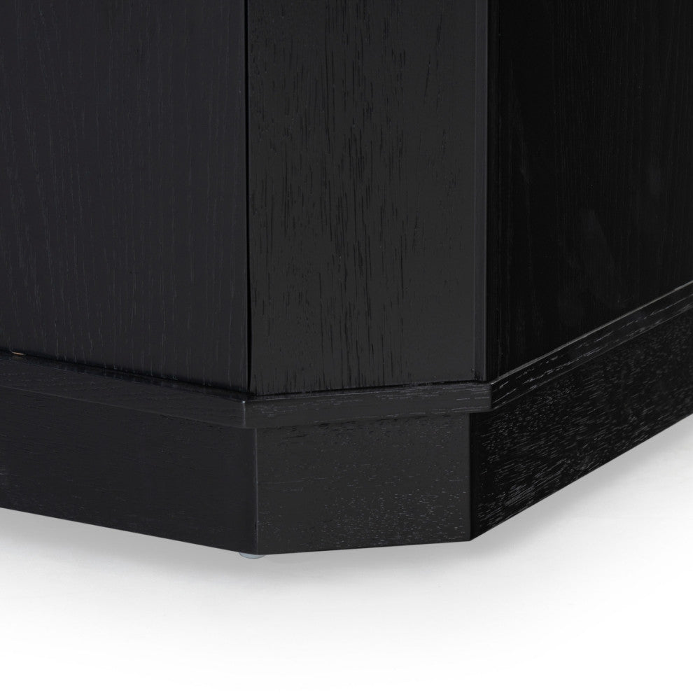 Safavieh Couture Aerilyn 2 Drawer Nightstand, Black