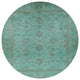 Ahgly Company Indoor Round Mid-Century Modern Area Rugs, 3' Round