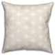 Swiss Cross Pattern 18x18 Spun Poly Pillow