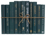 Decorative Books - Hunter Book Bundle - 1 foot of Green Books