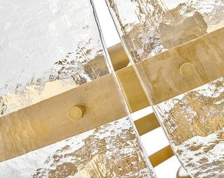 Fredrick Ramond Lillia Large Drum Chandelier, Heritage Brass