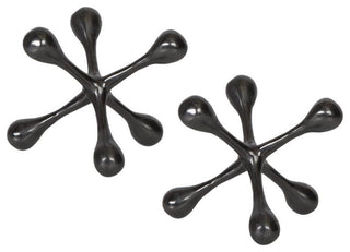 Uttermost Harlan Black Nickel Objects, S/2