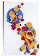 "Suprematic Tea Party" Stretched Canvas Giclee by Dina Belenko, 16"x24"