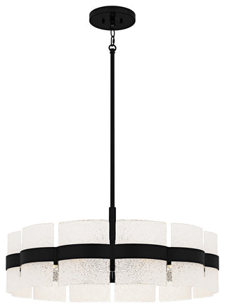 Quoizel SWE2830 Sweeney 6 Light 30"W Pendant / Converts to - Matte Black