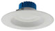 NICOR DLR56-3008-120-2K-WH 6" 800 Lumen LED Recessed Downlight, 2700K