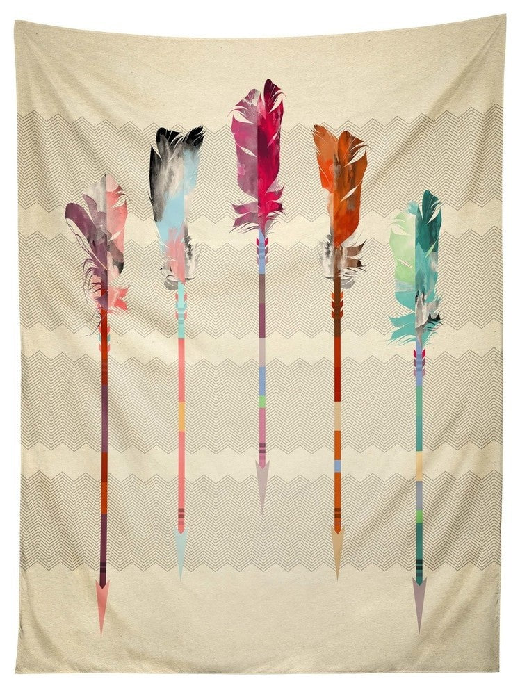 Deny Designs Iveta Abolina Feathered Arrows Tapestry