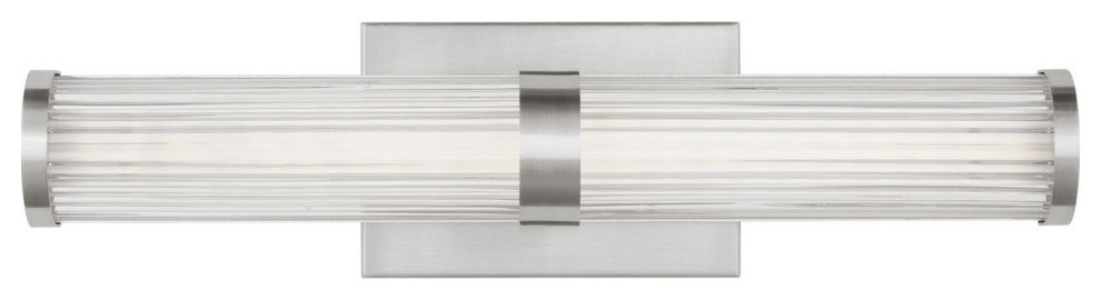 Syden LED Bath Wall Sconce, Brushed Nickel