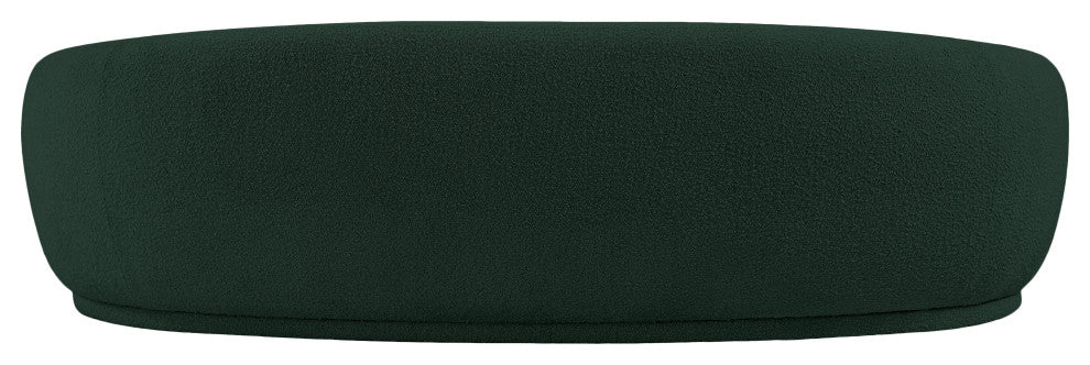 Hyde Boucle Fabric Upholstered, Green, Sofa