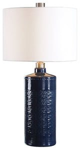 Uttermost Thalia Royal Blue Table Lamp