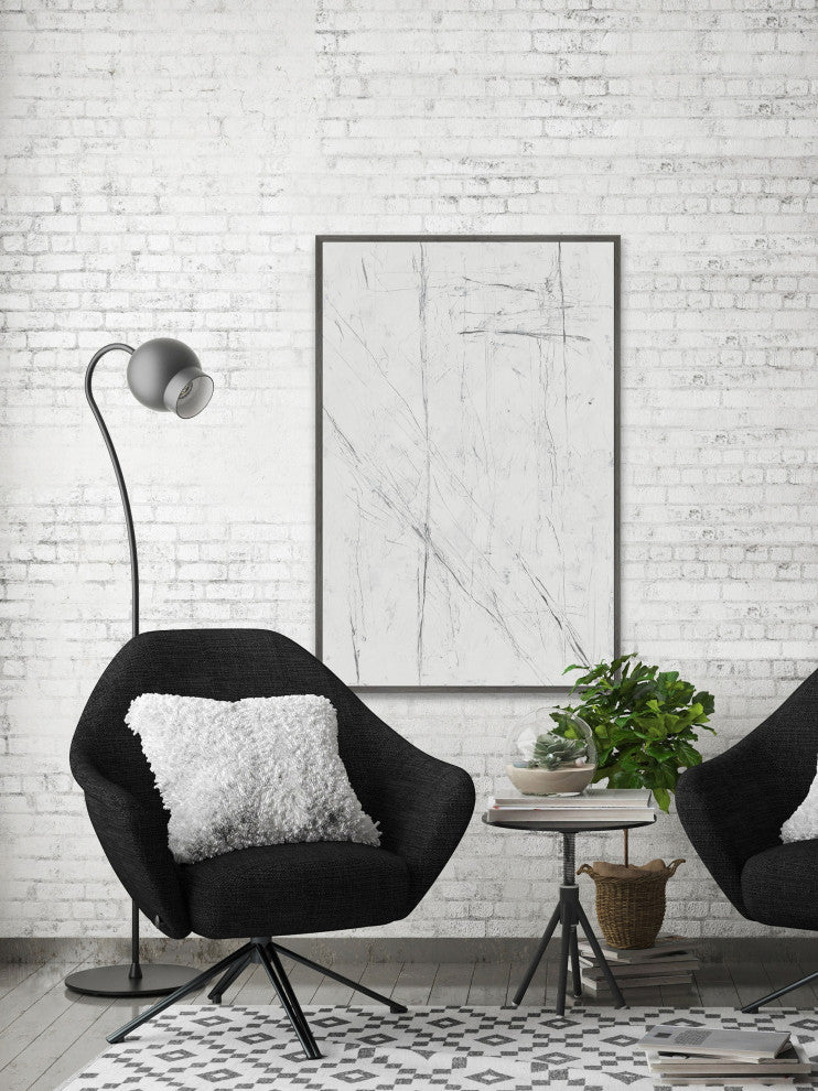 "Key Intersection" Floater Framed Painting Print on Canvas, 12x18