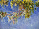 Claude Oscar Monet Wisteria, 21"x28" Wall Decal Print