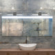 Procyon 24" ETL Certified Integrated LED Bathroom Lighting Fixture, Black