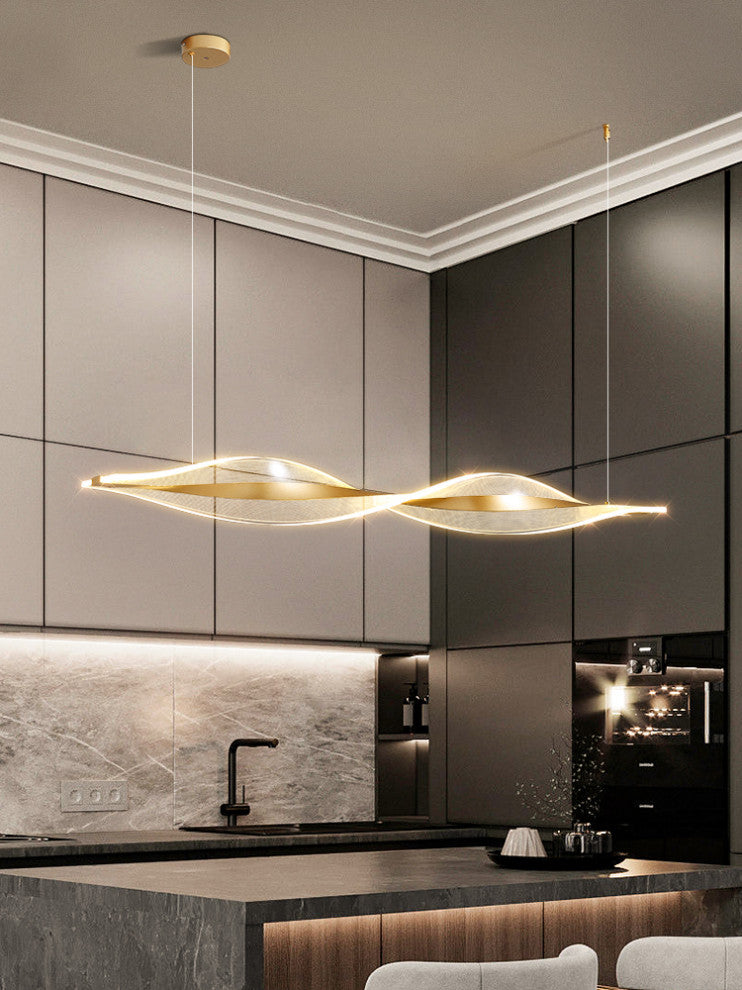 Burgenstock | Spiral Chandelier in a Nordic Style for Restaurant