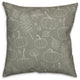 Green Fall Pattern 18x18 Spun Poly Pillow