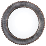 Uttermost 09175 Tanaina 46" Diameter Circular Framed Bathroom - Metallic Silver