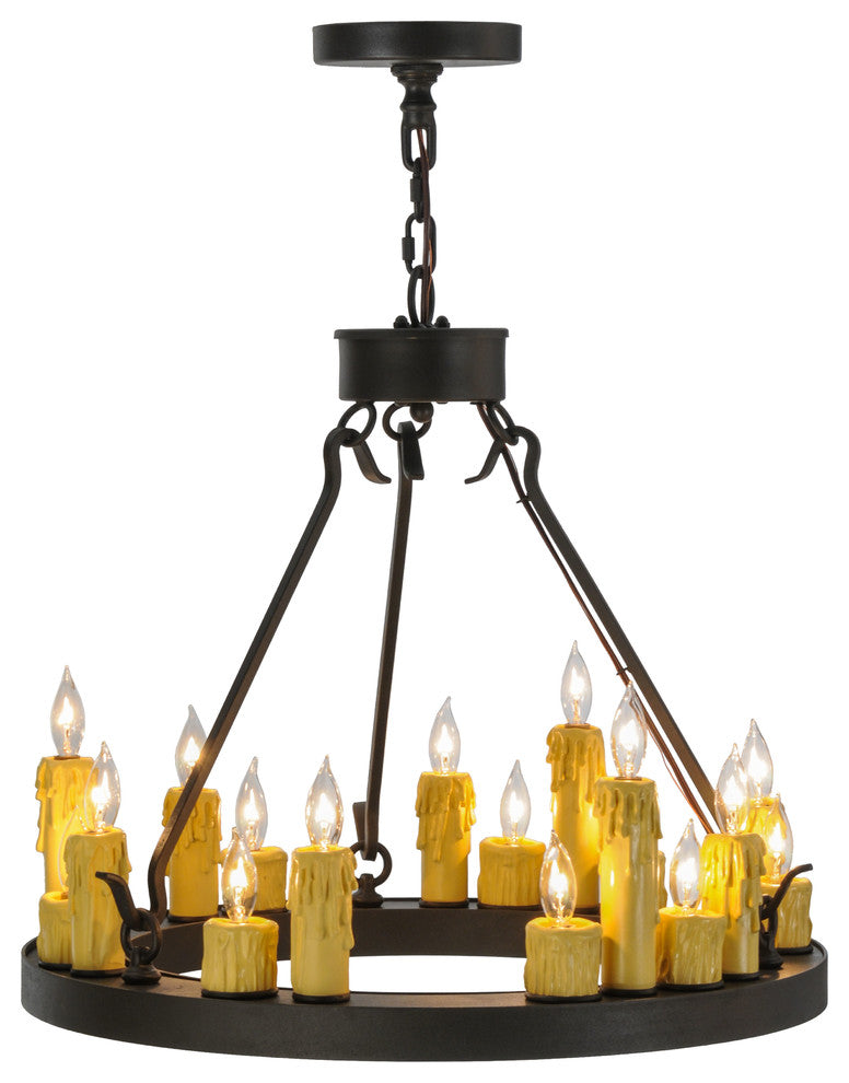 24" W Deina 18 Light Chandelier