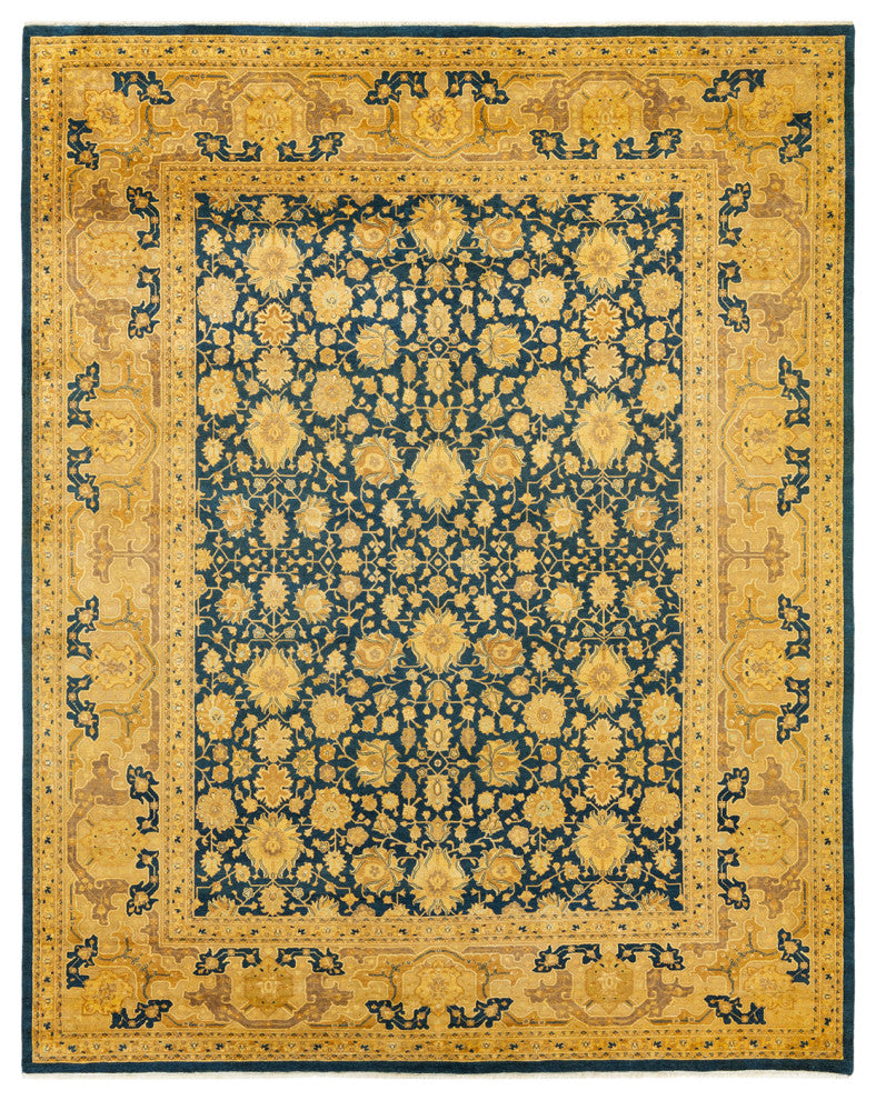 Mogul, One-of-a-Kind Hand-Knotted Area Rug Blue, 8'4"x10'7"