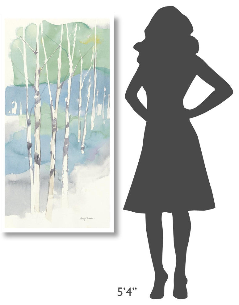 "Aspens Panel II v.2" Digital Paper Print by Avery Tillmon, 26"x50"