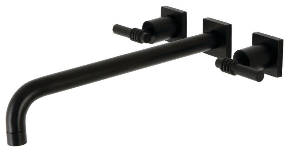KS6040ML Wall Mount Tub Faucet, Matte Black