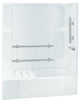 Sterling Accord 60"x30"x15" Vikrell Right-Hand Shower Kit, White