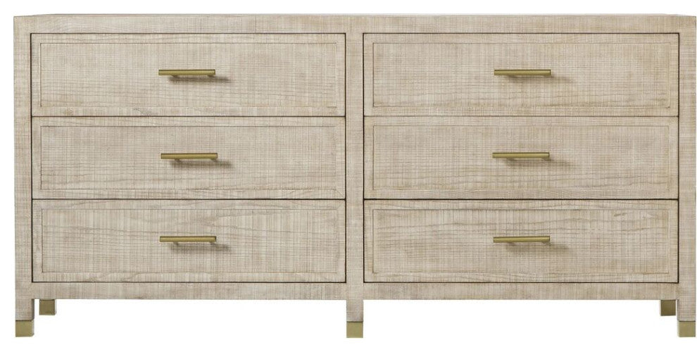 Sonder Living Classic Raffles Dresser 6 Drawer