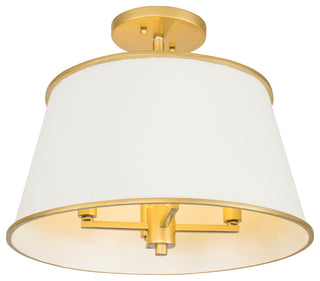 Varaluz 364S04 Coco 4 Light 16"W Semi-Flush Ceiling Fixture - Matte Black /