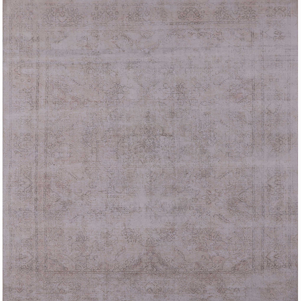 Ahgly Company Indoor Square Mid-Century Modern Area Rugs, 5' Square