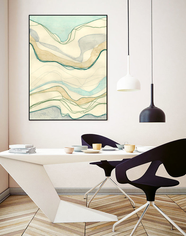 "Ocean Cascade I" CF Print, 22"x28"