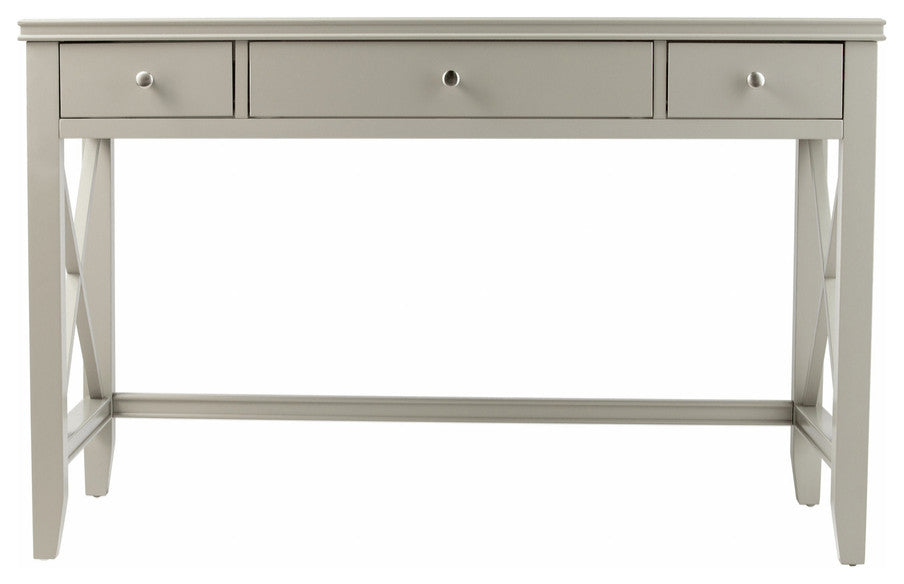 Farmhouse Gray Writing Desk