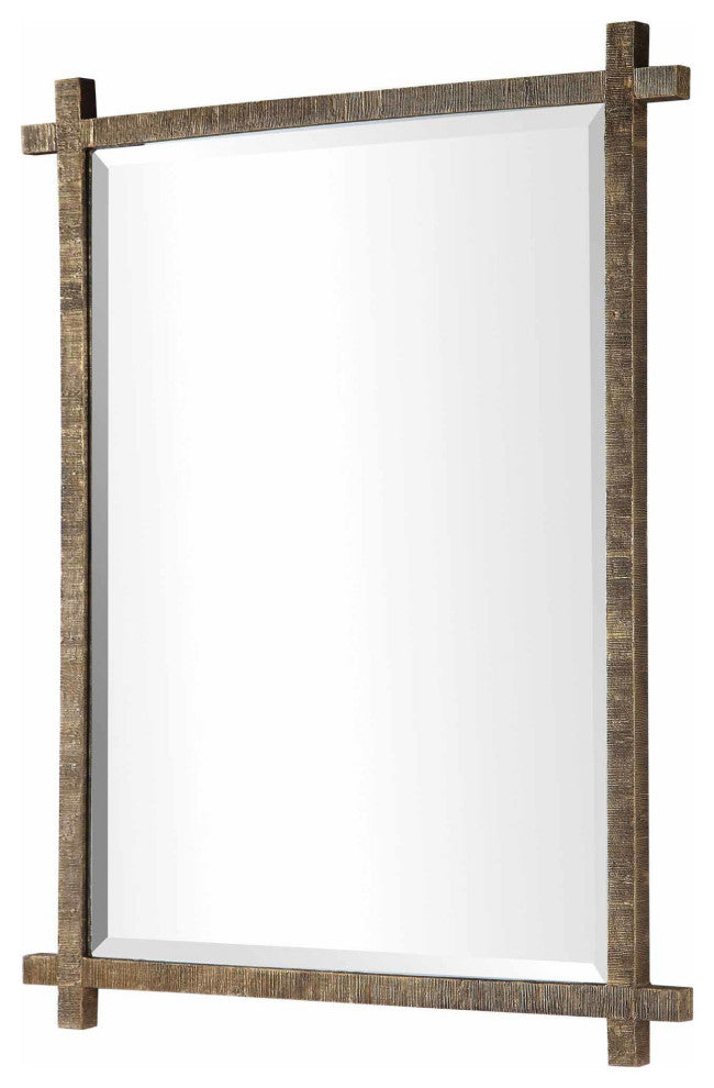 Uttermost 09548 Abanu 30" W x 39-3/4" H Rectangular Framed - Antique Gold