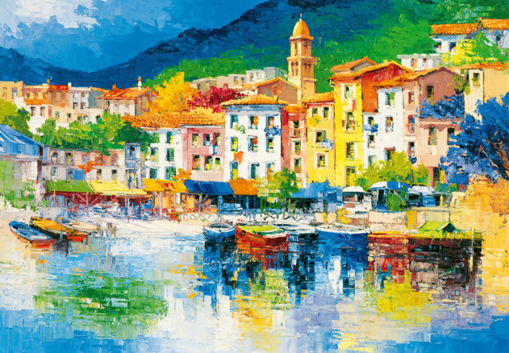 Riviera Ligure Mural DM112 by Ideal Decor
