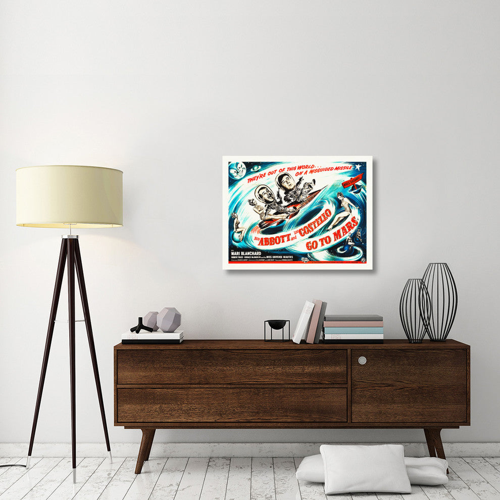 "Abbott & Costello - Go To Mars" Canvas by Hollywood Photo Archive, 36x27"