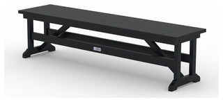 Tuscany Sling Swivel Dining Set, Black, 6-Piece