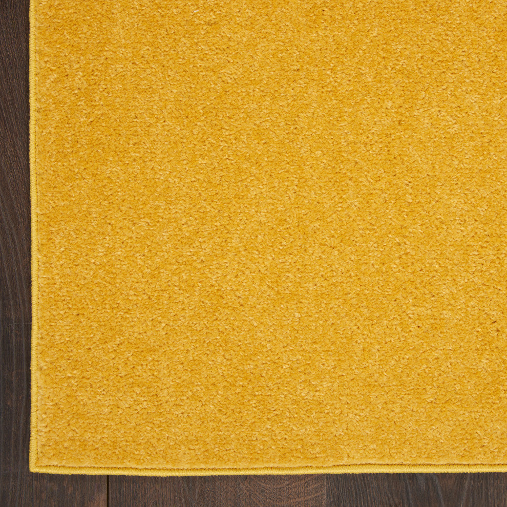 Nourison Essentials 3' x 5' Yellow Outdoor Area Rug