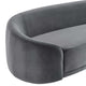 Contessa Performance Velvet Sofa, Gray