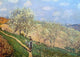 Alfred Sisley Spring in Bougival, Gallery Wrapped Canvas Print, 18"x27"