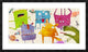 "Alien Class" Framed Digital Print by Skip Teller, 44x26"