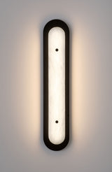 Tramore, Outdoor , 30", Powder Coat Black, Alabaster