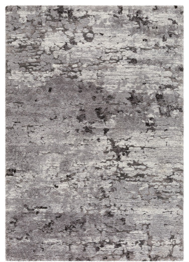 Surya Tuscany TUS-2310 6'7"x9'6" Rug, Medium Gray/Black/Ivory