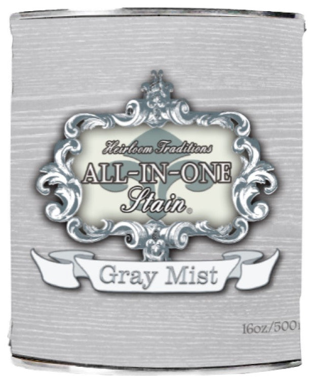 ALL-IN-ONE Gel Stain - Gray Mist - 16oz